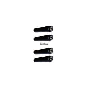4 Manoplas 15cm X 1 Polegada Equipamento Barras Academia Fitness Punho Estacao Jfit