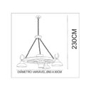 Ver imagem 2 de Lustre  Roda de Carroça Estância 3L Made