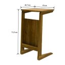 Ver imagem 3 de Mesa Lateral Madeira Maciça Side P&C Artemobili