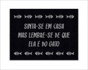 Ver imagem 2 de Tapete Capacho Sinta-se em Casa Mas Lembre-se de que Ela É do Gato