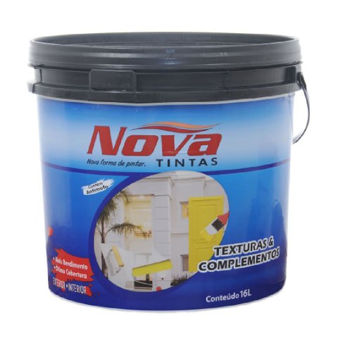 Massa Acrílica para Exterior 16 Litros - 200000000037 - Nova Tintas