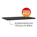 Ver imagem 5 de Balcão com Tampo 80 cm 2 Portas Evidence Branco Poliman