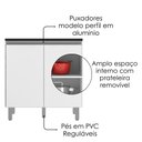 Ver imagem 4 de Balcão com Tampo 80 cm 2 Portas Evidence Branco Poliman