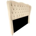 Ver imagem 3 de Cabeceira Estofada Auren para Cama Box King Size 1.95cm: Bege