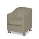 Ver imagem 5 de Mini Poltrona Cadeira Infantil Tilla de Criança Suede Bege