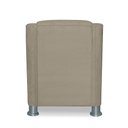 Ver imagem 3 de Mini Poltrona Cadeira Infantil Tilla de Criança Suede Bege