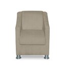 Ver imagem 1 de Mini Poltrona Cadeira Infantil Tilla de Criança Suede Bege