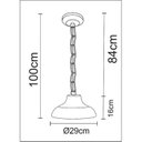Ver imagem 2 de Pendente 1L Estância 29cm Madelustre