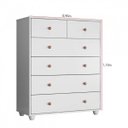 Ver imagem 4 de Cômoda 06 Gavetas Vittoria Albatroz Móveis