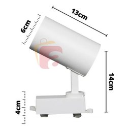 Spot Trilho Eletrificado 20w Branco 6000k - 11