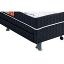 Ver imagem 3 de Cama Box c/Auxiliar Conjugado Solteiro: Colchão Molas Bonnel Springs Black (88x188x41) Pelmex
