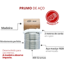 Ver imagem 2 de Prumo de Aço para Parede 400g Durín