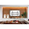 Suporte Tv 42 43 50 55 58 60 65 70 Polegadas Fixo Samsung Lg - Preto - 2