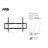 Suporte Tv 42 43 50 55 58 60 65 70 Polegadas Fixo Samsung Lg - Preto - 5