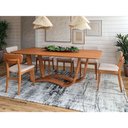 Ver imagem 2 de Mesa de Jantar Retangular de Madeira Live 240cm X 110cm Champagne