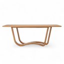 Ver imagem 4 de Mesa de Jantar Retangular de Madeira Live 240cm X 110cm Champagne