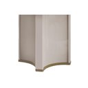 Ver imagem 7 de Conjunto: Mesa Sala Jantar Chanel C/ Tampo Madeirado C/ Vidro Orgânico 136x136cm e 6 Cadeiras Sofia