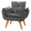 Ver imagem 1 de Poltrona Decorativa Opala Suede Composê Estampado - Dora Bela - 0123