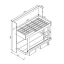 Ver imagem 4 de Beliche Articulavel De Parede Santiago 