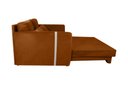 Ver imagem 5 de Sofá Cama para Sala de Estar Martina New Suede Matrix - Terracota