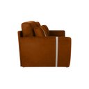 Ver imagem 3 de Sofá Cama para Sala de Estar Martina New Suede Matrix - Terracota