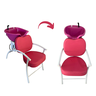 Lavatório Salão Rosa Cuba + Carrinho + Cadeira Almofadada Luxo - 2