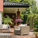 Ver imagem 2 de Pendente Quadrado Vidro Pontilhado Colonial 100100-12 Blumenau