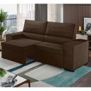 Ver imagem 2 de Sofá Styllus 210 cm Chocolate Retrátil e Reclinável