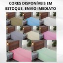 Ver imagem 5 de Roupa Cama Solteiro 300 Fios Lençol Virol sem Elástico de Algodão:branco