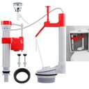 Ver imagem 1 de Kit Reparo Caixa Acoplada Banheiro Vaso Assento Sanitario Descarga Botao Acionamento Superior