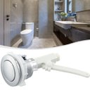 Ver imagem 7 de Kit Reparo Caixa Acoplada Banheiro Vaso Assento Sanitario Descarga Botao Acionamento Superior