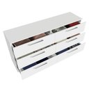 Ver imagem 5 de Cômoda Infantil 6 Gavetas Branco 3435 Madesa