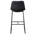 Ver imagem 5 de Kit 2 Banquetas Oxford Verner Fratini 100 Cm (altura) Poliuretano (pu) Preto Base em Aço Preto