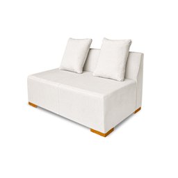 Sofa Beny Slim Linho Bege - 2