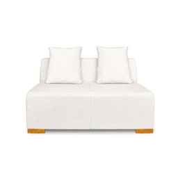 Sofa Beny Slim Linho Bege - 1