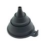 2 Funil Retrátil de Silicone Cozinha Flexível Dobrável 11cm - 2
