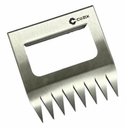 Ver imagem 2 de Desfiador de Carne Profissional Garra de Urso Gancho para Churrasco Aço Inox Cozix