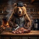 Ver imagem 2 de Desfiador de Carne Profissional Garra de Urso Gancho para Churrasco Aço Inox Cozix