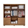 Guarda Roupa Agata 6 Portas 6 Gavetas com 6 Pés Clic Móveis - 3