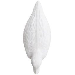 Forma 3d Bipartida Pato Decorativo Abs Concreto Artesanato Preto - 5