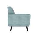 Ver imagem 3 de Poltrona Cadeira Sala Decorativa Recepção Livia Matrix Azul