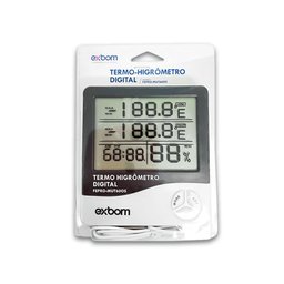 Termômetro Higrômetro Digital Medidor de Temperatura Termo - 1