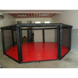 Octógono de Mma, Boxe Muay Thai Solo Tamanho 5 X 5metros:cinza - 2