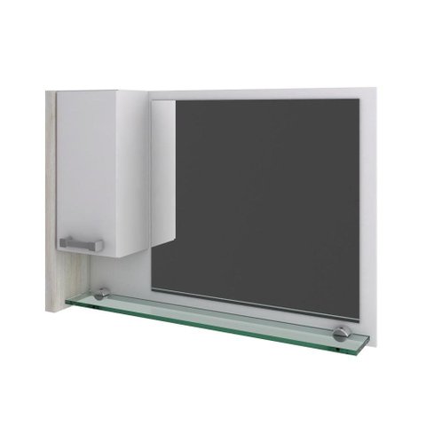 Espelheira p/Banheiro 77x54cm Legno 850 