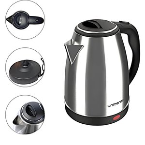 Jarra Bule Chaleira Eletrica Inox 1,8 Lts Agua Segura Ferve Rapido Economica Desligamento Automatico