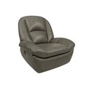 Ver imagem 2 de Poltrona do Papai Sala de Cinema Carrie Reclinável Retrátil Manual Glider Giratória Couro Chumbo Man