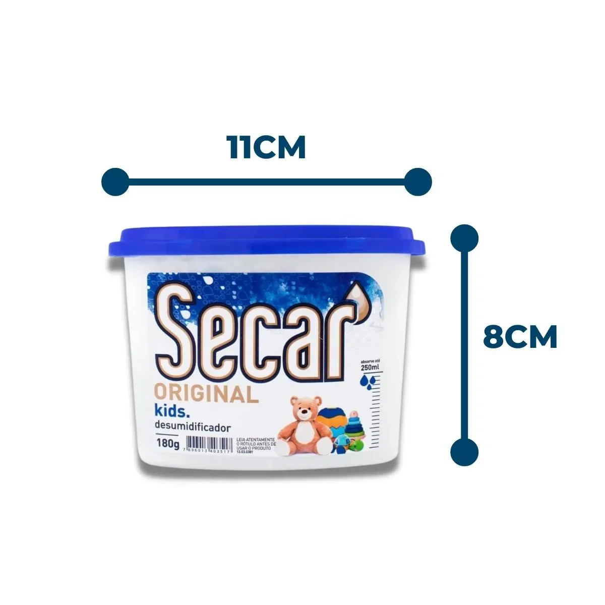 Kit com 5 Anti Mofo Secar Original Kids 180g - 2