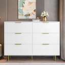 Ver imagem 4 de Cômoda para Quarto com 6 Gavetas 135x102cm Safira