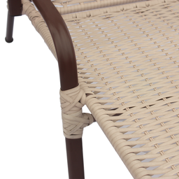 Espreguiçadeira Piscina Reclinável Fibra Sintética Alumínio Sicília - 5