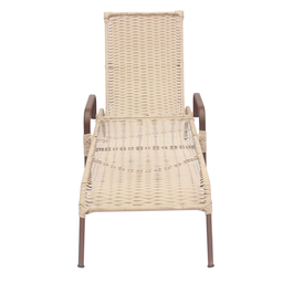 Espreguiçadeira Piscina Reclinável Fibra Sintética Alumínio Sicília - 2